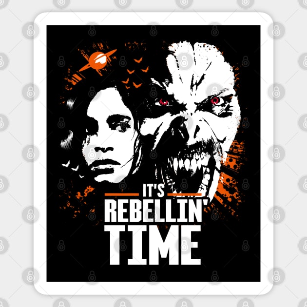 Its Rebellin time Sticker by technofaze